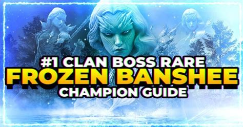 banshee raid|best gear for frozen banshee.